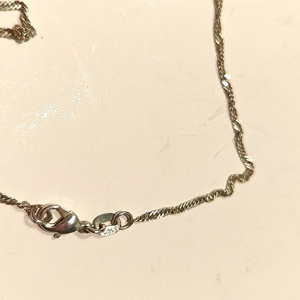 Vintage Navajo Sterling silver bear necklace - Picture 6 of 6